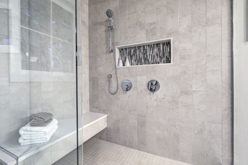 Close-up of Shower Fixtures